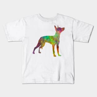 Xoloitzcuintle in watercolor Kids T-Shirt